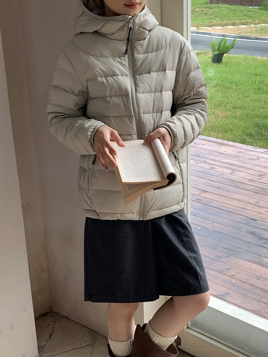갈비 살 아래 면화 의류 여성 짧은 얇고 가벼운 완장 새로운 한국 스타일 캐주얼 가을 겨울철 후드 재킷 트렌디 상세 이미지 16
