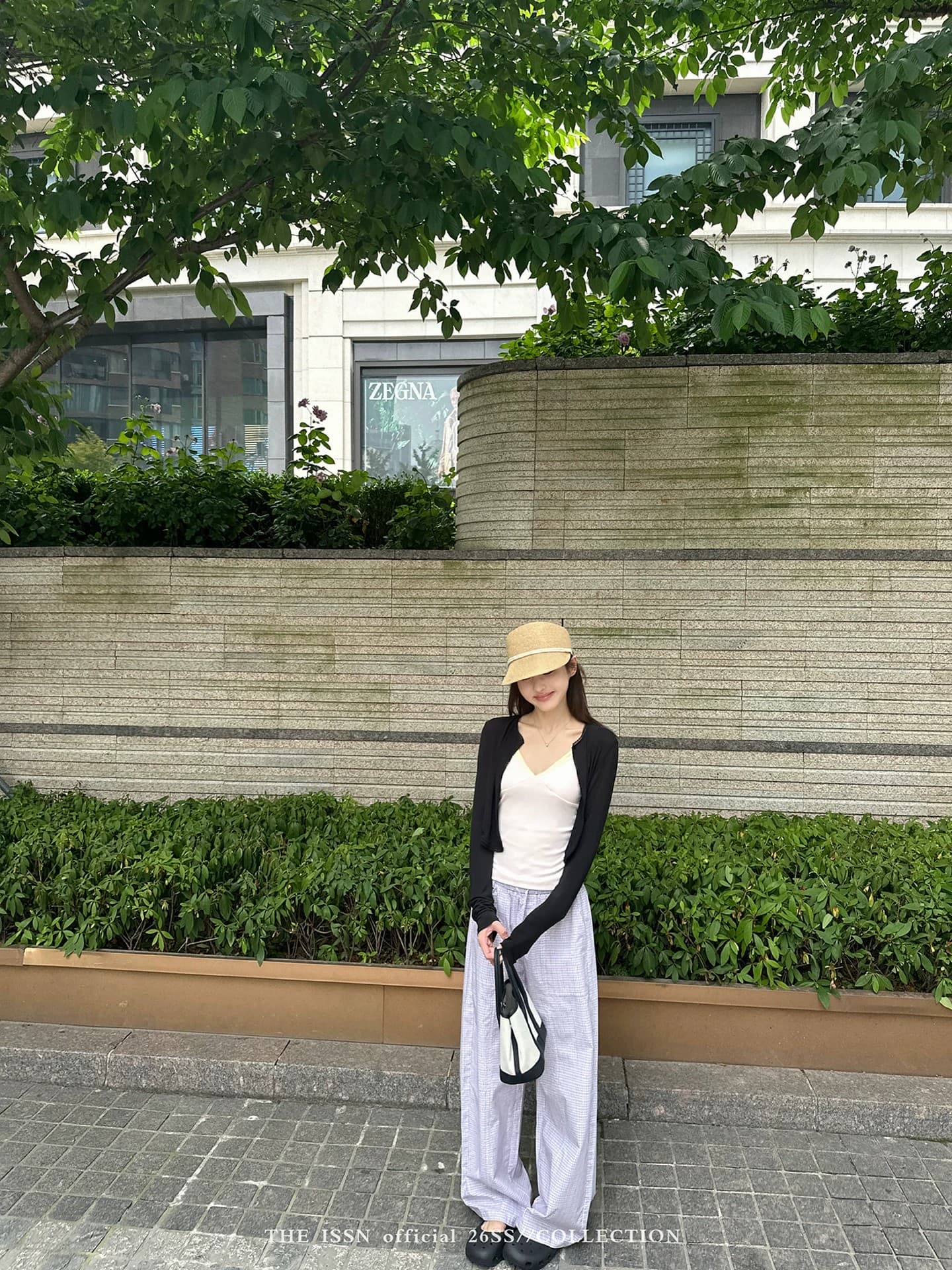 닝 부문 로우 웨이스트 스트레이트 얇은 스타일 차가운 센스 긴 바지 여성 여름 한 부서 넓은 다리 도루 센스 루즈핏 다용도 캐주얼 바지 상세 이미지 22