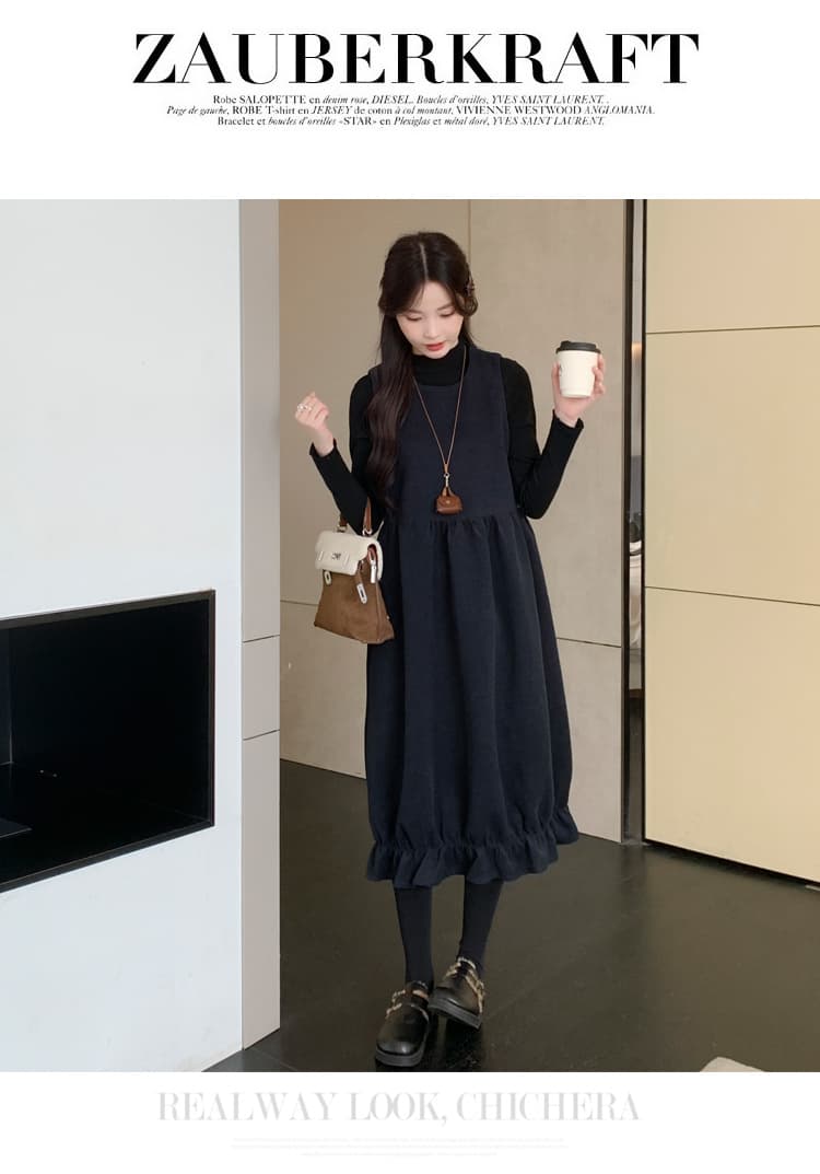 실사 미니멀리즘 2 세트 빅 사이즈 캐주얼 세트 상세 이미지 25