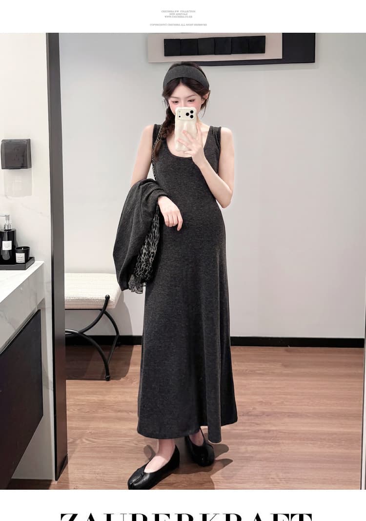 실사 미니멀리즘 2 세트 빅 사이즈 캐주얼 세트 ~없이 스카프 상세 이미지 26