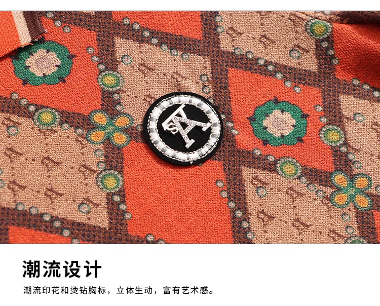 2026 가을 새로운 외국 가스 POLO 칼라 중년 엄마 외국 가스 긴팔 티셔츠 여성 루즈핏 연령 감소 기본 셔츠 상세 이미지 16