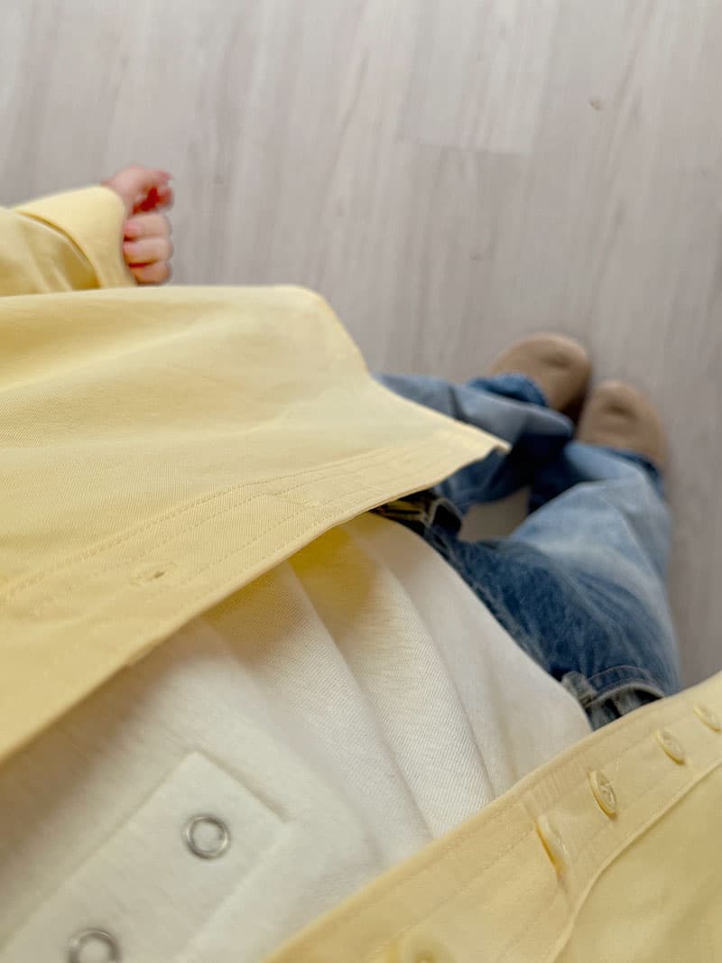 실사 워싱 면 100% 파란색 여성 셔츠 새로운 폴로 칼라 인사이드 가져 가라. 긴팔 셔츠 외출용 한 첨부 된 의류 상세 이미지 15
