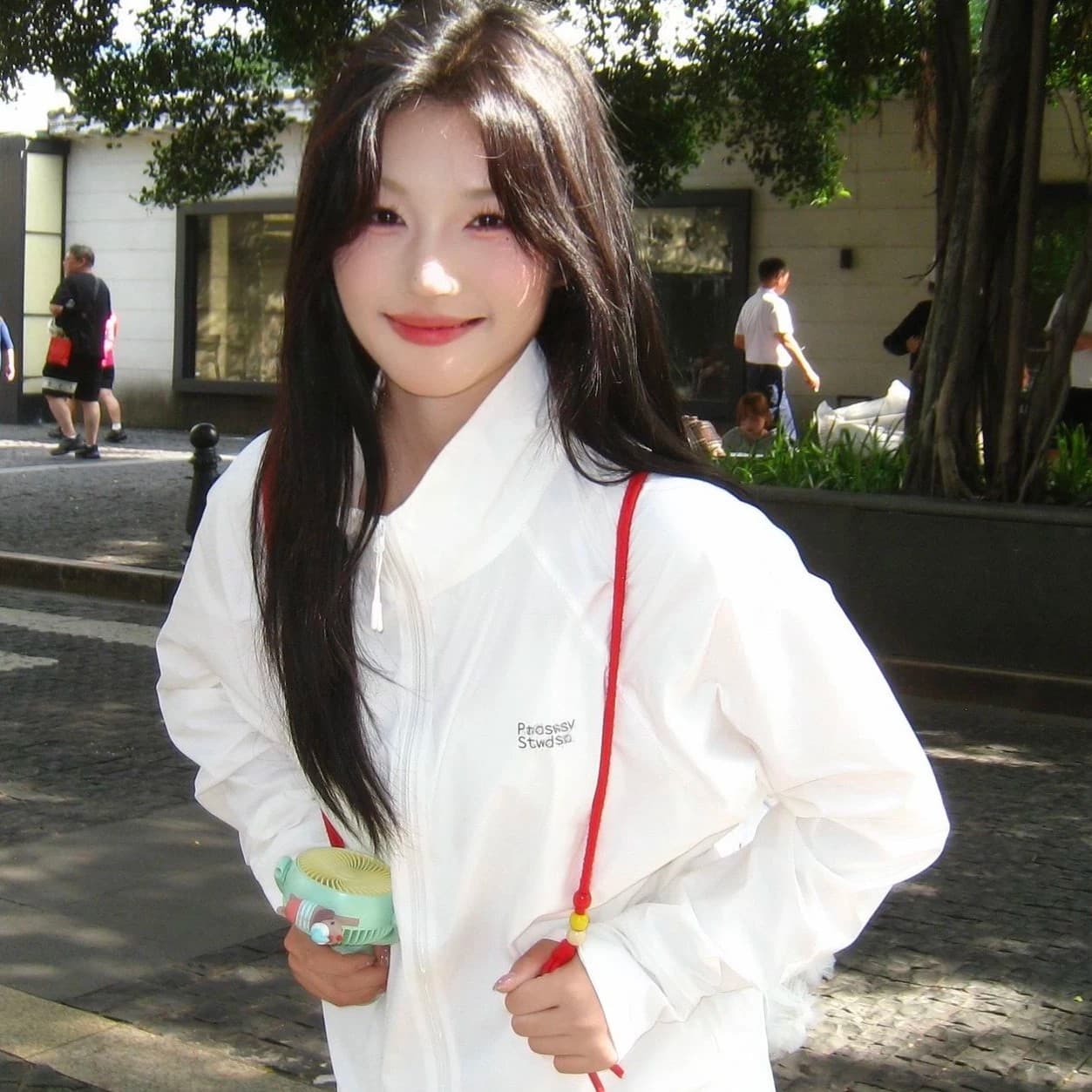 자외선 차단 재킷 여름 새로운 한 스탠드 칼라 화이트 자외선 차단 의류 출퇴근 태양 보호 셔츠 얇은 스타일 차가운 센스 긴팔 맨위 여성 상세 이미지 6