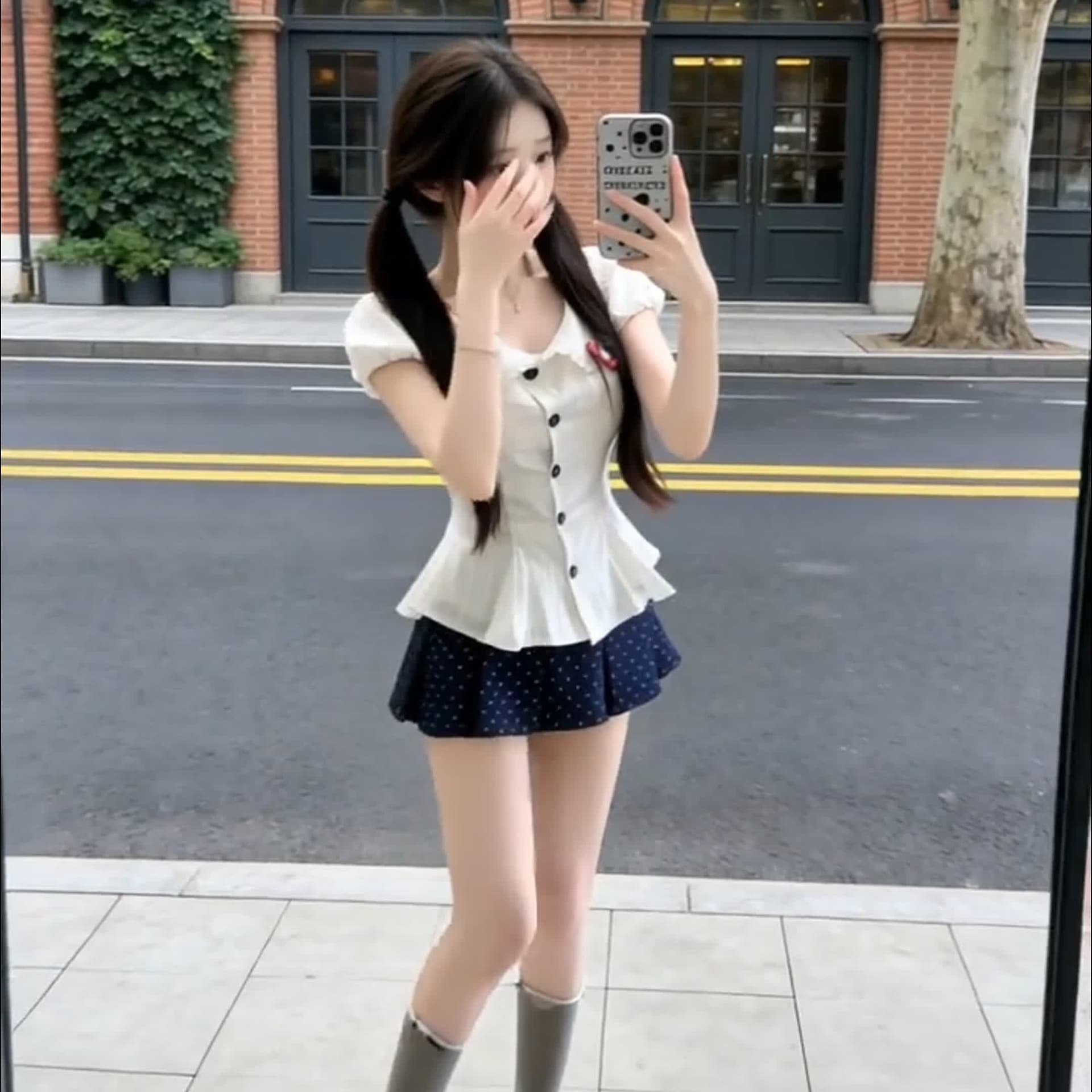 경관 그림 정가 바다 소금 우유 표지 여름 디자인 센스 순수한 욕망 핫걸 바람 반팔 셔츠 달콤함 맨위 이미지 5