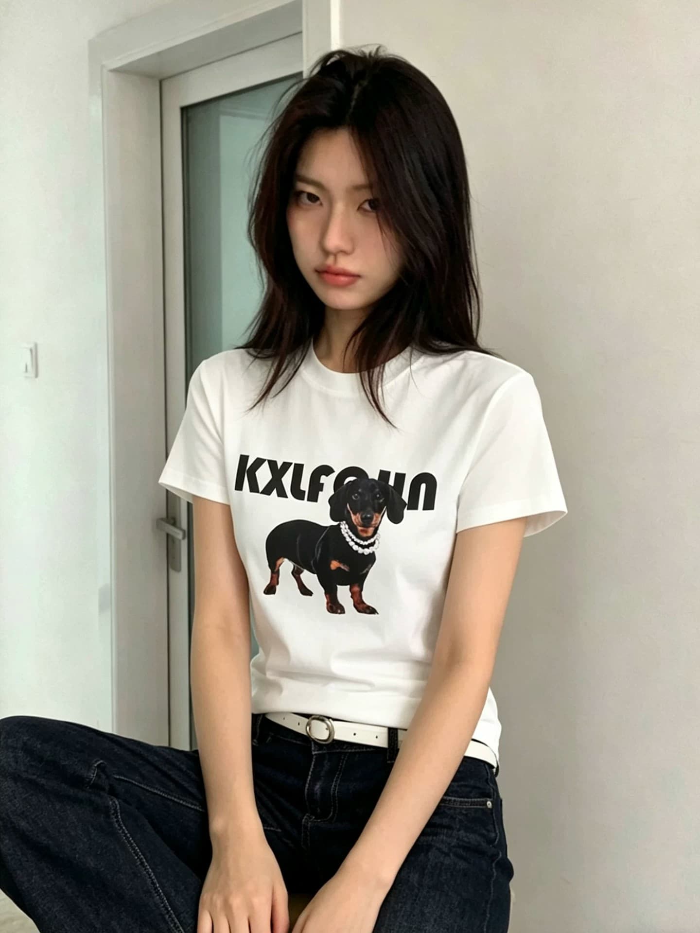 1 1 순면 일반 섹션 긍정적 인 어깨 반팔 높은 탄력성 새로운 여름 몸매 가꾸기 슬림해 보이는 외국 가스 맨위 상세 이미지 6