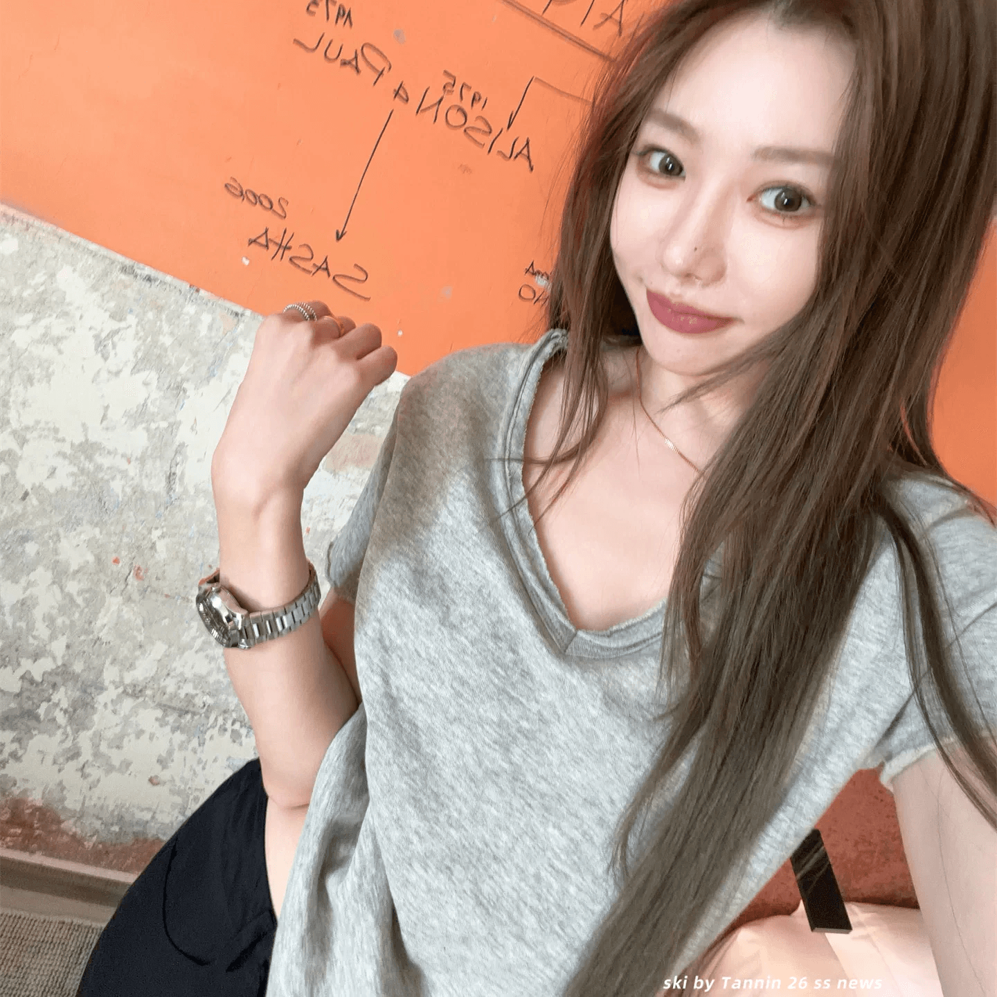 대나무 마디 면 정가 치투 여름 산소 teev 칼라 100 대나무 마디 코튼 롤 측면 반팔 티셔츠 여성 봄
