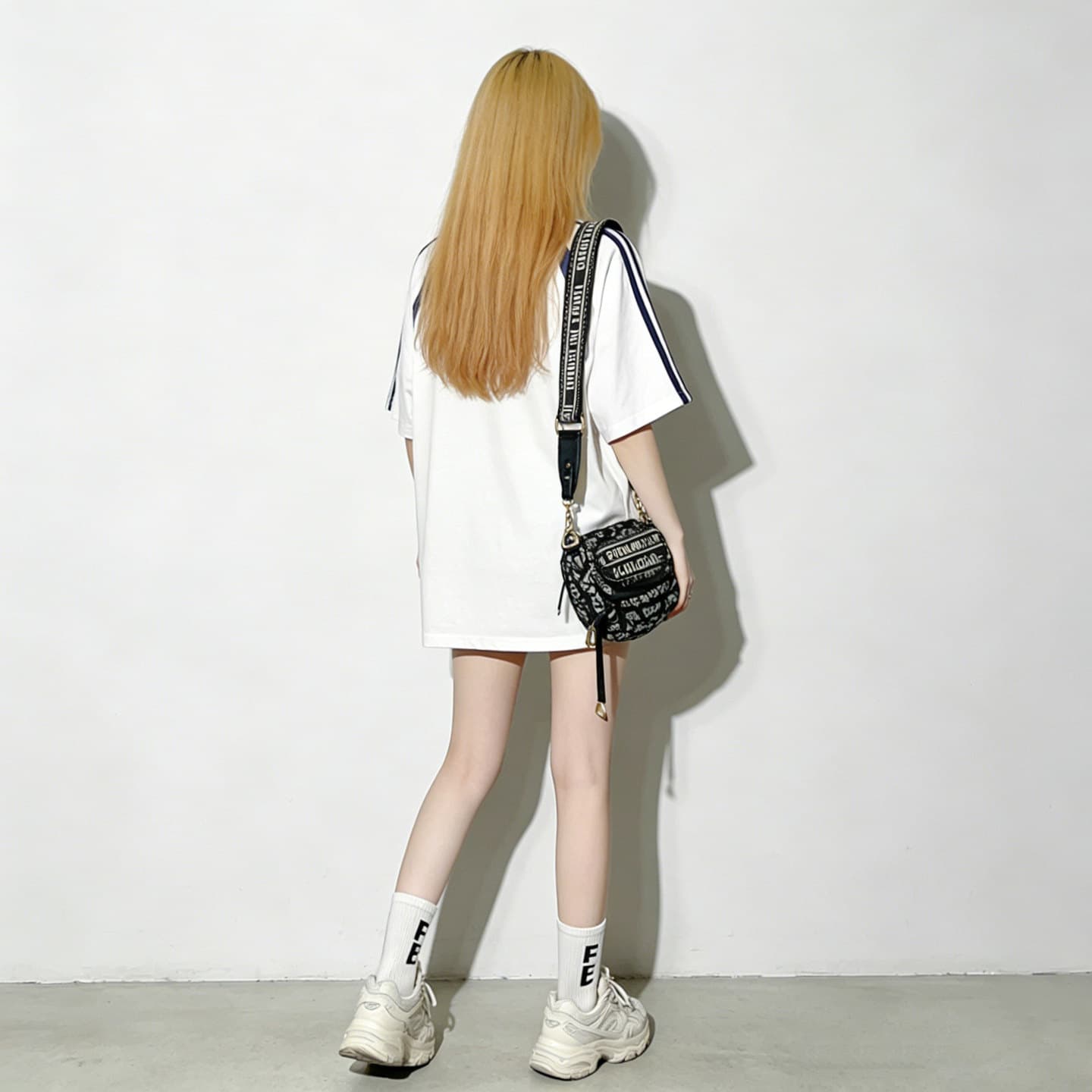원본 원단 원본 솜씨 아메리칸 거리 폴로 칼라 프린트 루즈핏 저지 트렌드 반팔 티셔츠 남녀 여름 상세 이미지 9