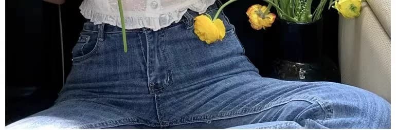 프랑스식 디자인 센스 프릴 여성 셔츠 여름 레이스 버블 반팔 Chic 작은 셔츠 오프숄더 쇼트 스타일 맨위 상세 이미지 7