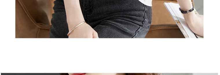 레이스 레이스 패치워크 순면 긴팔 티셔츠 여성 2026 봄과 가을 옷 패션 캐주얼 다용도 외출용 만나는 맨위 상세 이미지 26