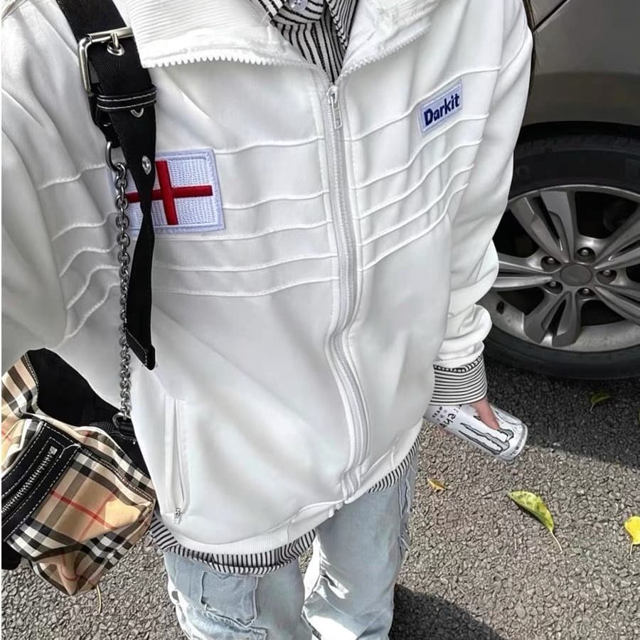 얇은 스타일 320 그램 이후 조각 자수 네리 가게 천 40 면 55 폴리 에스터 5 암모니아 Lun 후드티 여성 이미지 5