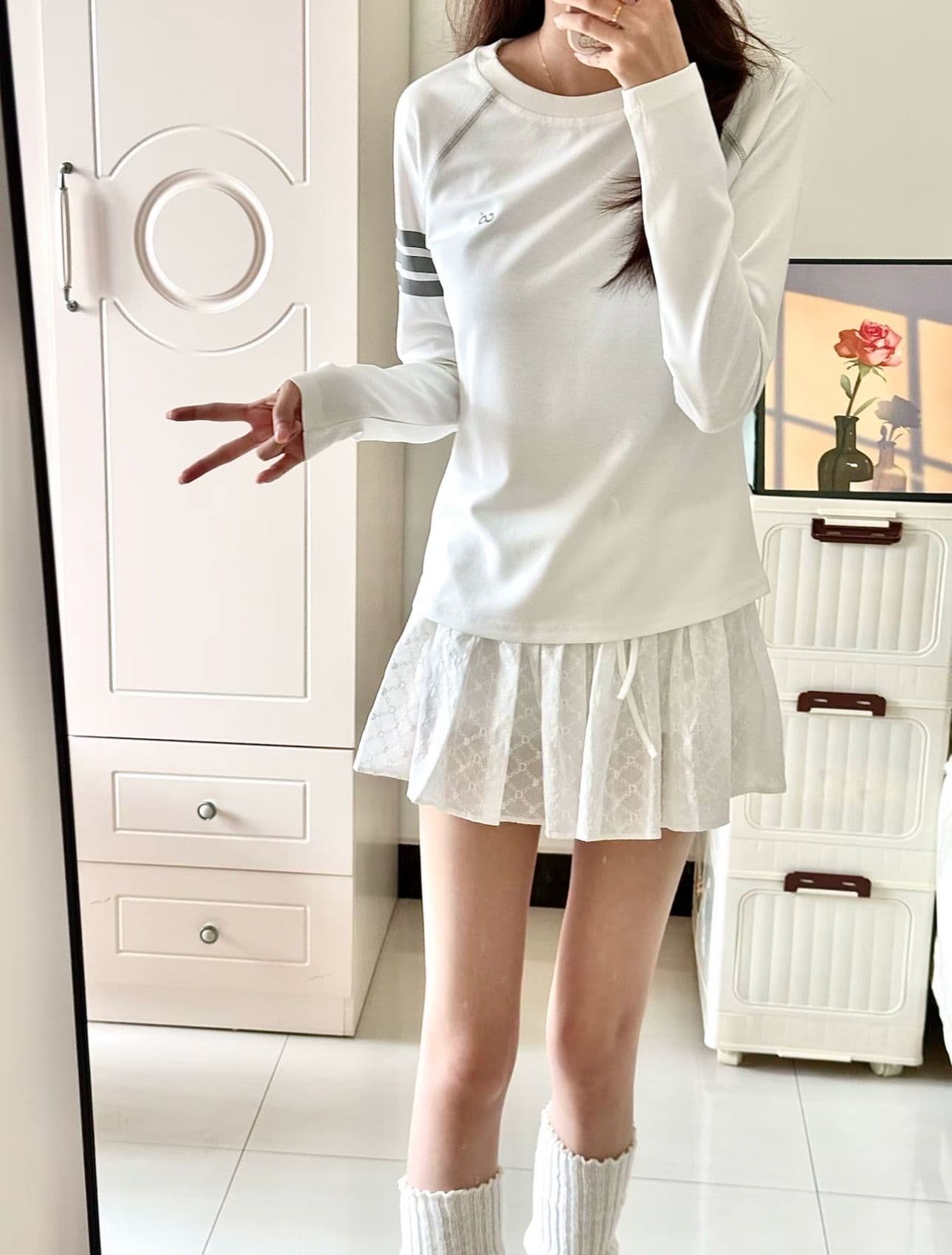 2026 새로운 여성 의류 원본 솜씨 광저우 원본 원단 긴팔 티셔츠 여성 상세 이미지 7