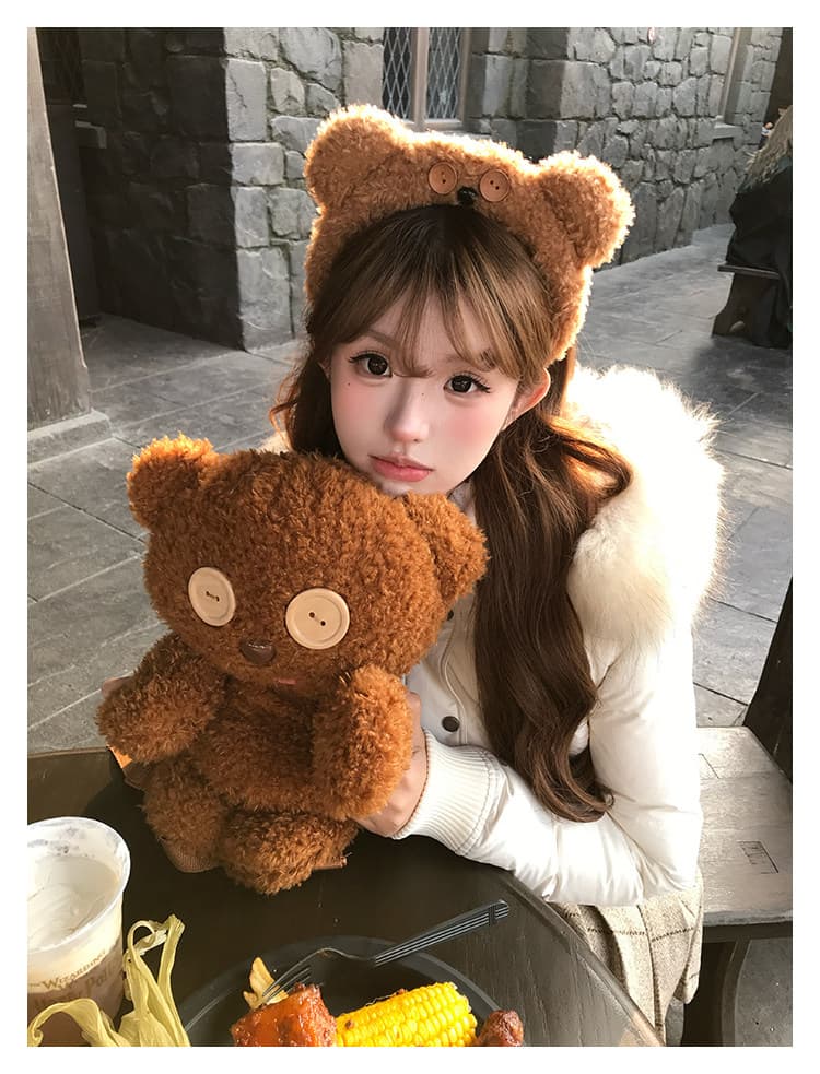 초기 꿈 pokemeng 사랑의 신 벨라 슬림해 보이는 네리 털이 있는 아래 면화 의류 너구리 모피 상세 이미지 18