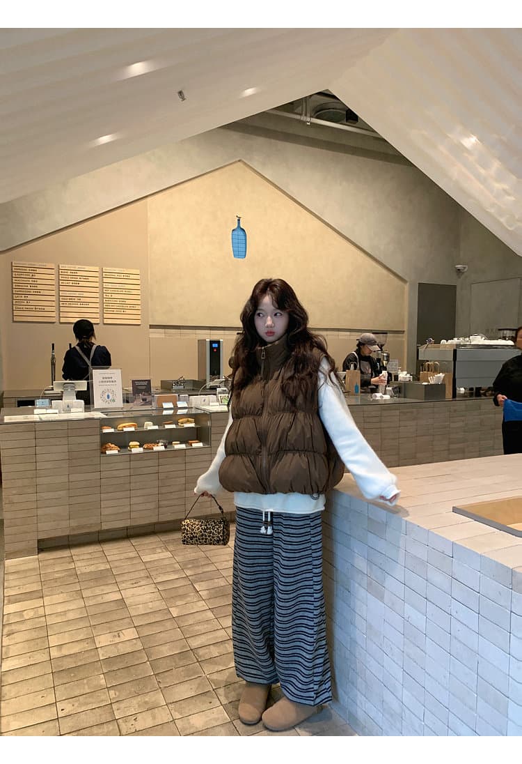 주름 베스트 새로운 다운 재킷 여성 여성 코트 2026 겨울 디자인 센스 작은 대중 고유 한 어깨 여성 코트 상세 이미지 16