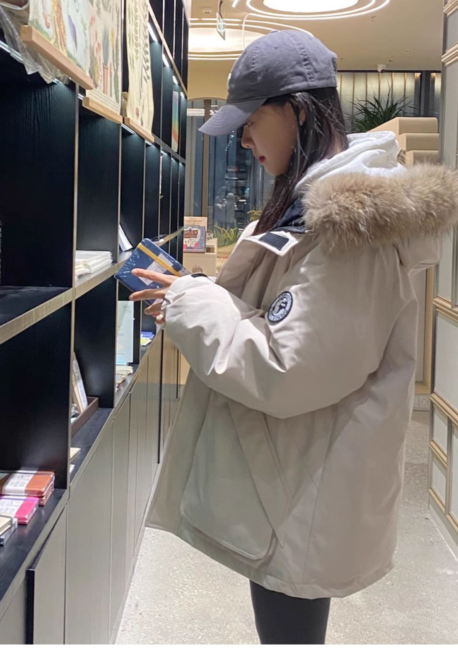 Parker 서비스 워크웨어 아래 면화 의류 여성 2026 새로운 고급 디자인 센스 작은 대중 oversize 재킷 상세 이미지 21