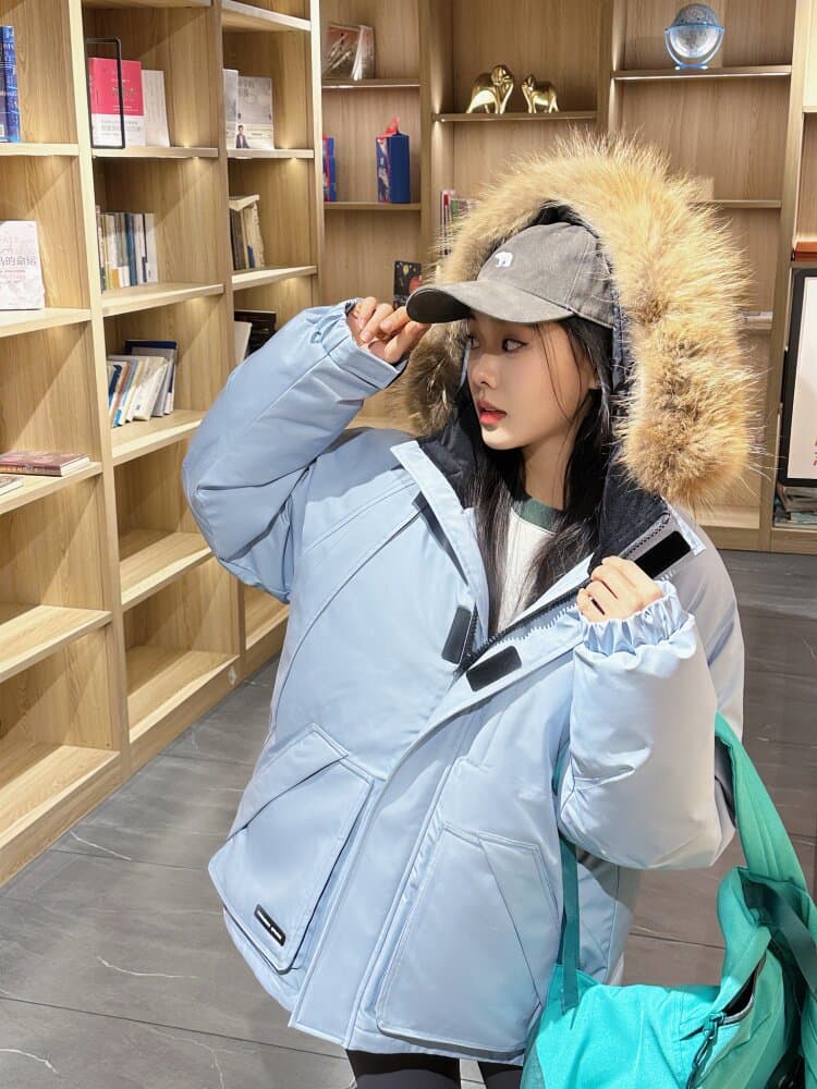 Parker 서비스 워크웨어 아래 면화 의류 여성 2026 새로운 고급 디자인 센스 작은 대중 oversize 재킷 상세 이미지 29