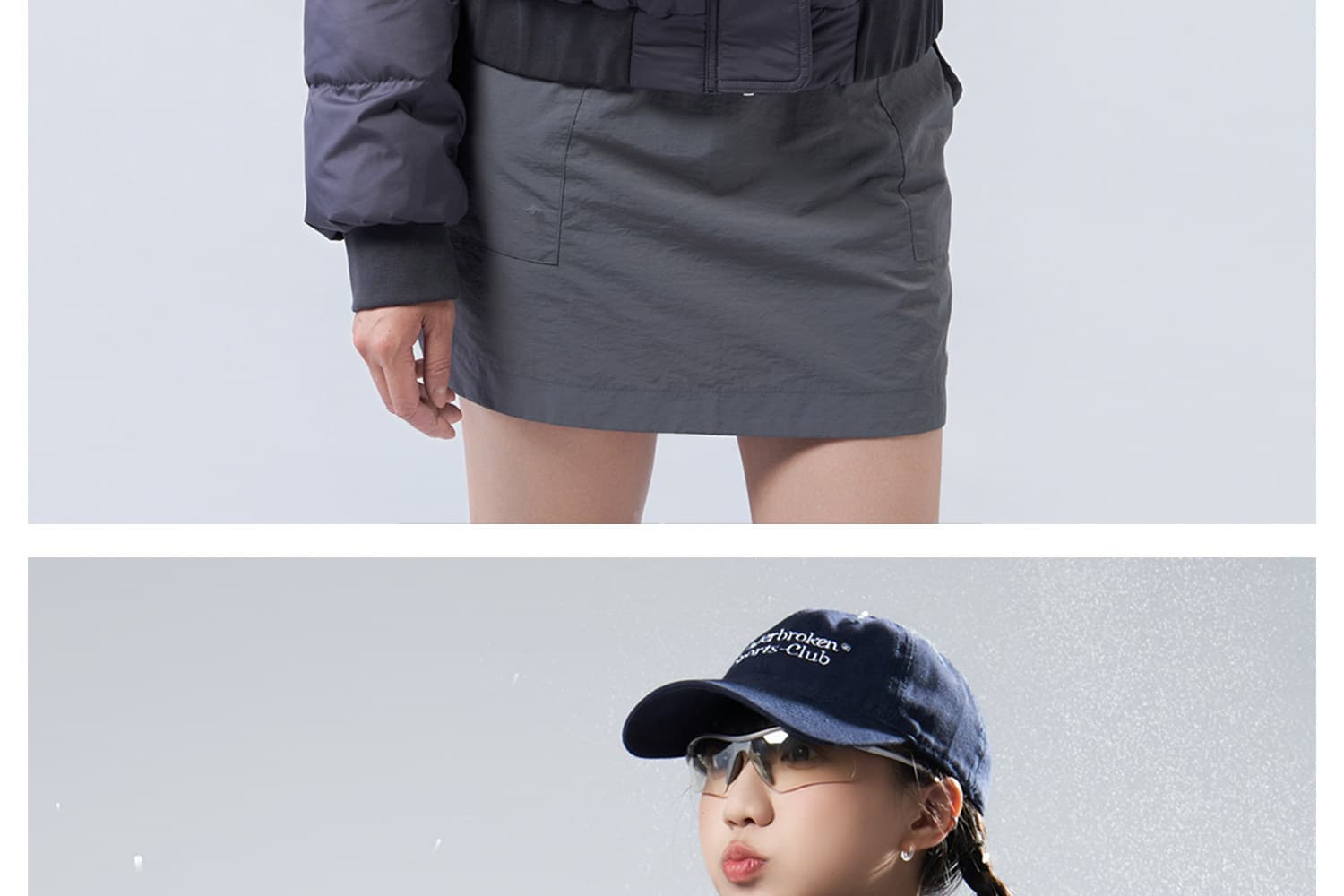 uderbroken 아메리칸 레트로 캐주얼 쇼트 스타일 다용도 면 의류 겨울 켄 콩 바람 면 옷 후드 여성 코트 상세 이미지 7