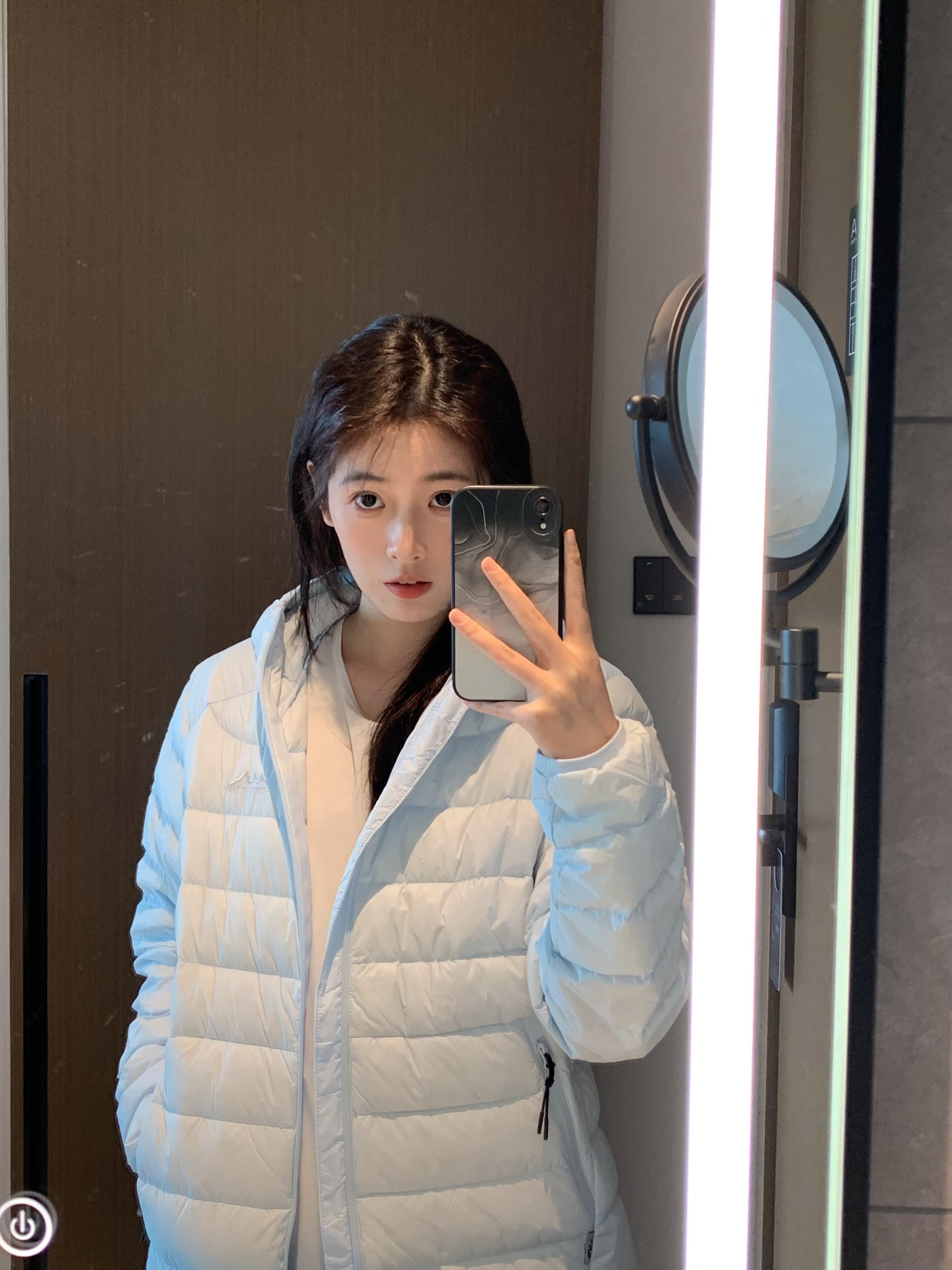 화이트 덕 다운 갈비 살 다운 재킷 여성 겨울 커플 재킷 얇고 가벼운 루즈핏 새로운 2026 후드 두꺼운 작은 키 상세 이미지 40