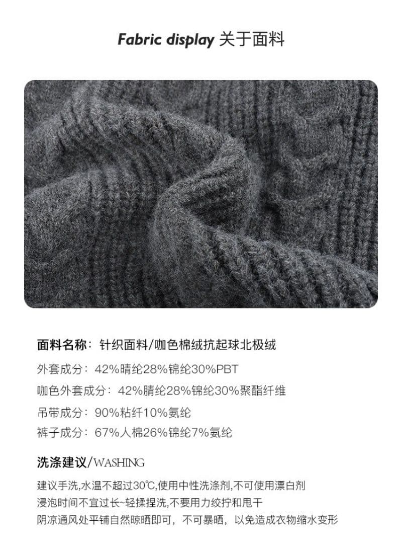 원본 좋은 품질 롱 코트 꽈배기 스웨터 여성 코트 가을 겨울 루즈핏 느긋한 바람 니트 스웨터 두꺼운 오픈 가디건 상세 이미지 9