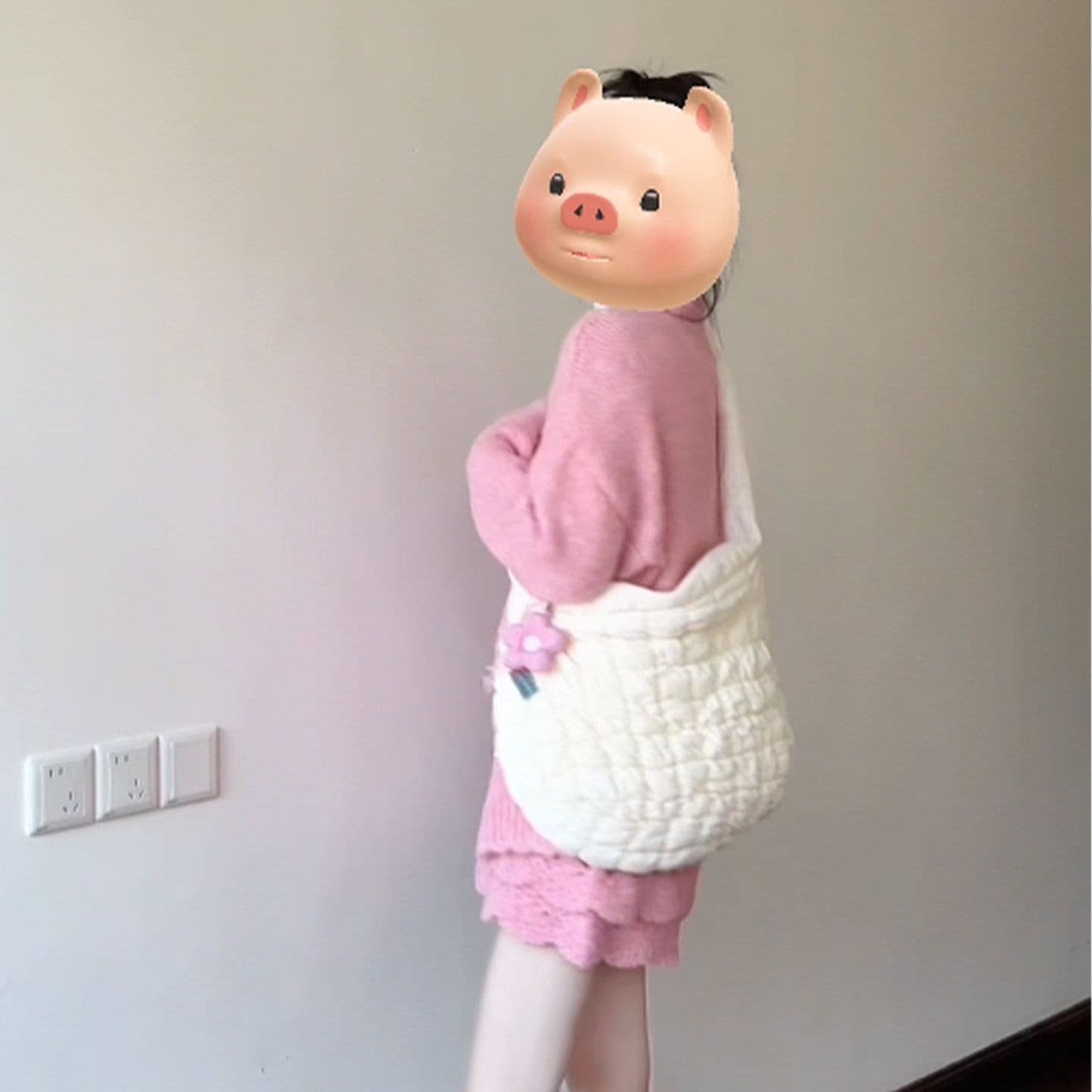원본 좋은 품질 작은 샤넬 스타일 한 부서 착용 가져 가라. 전체 집합 세트 가을 겨울철 새로운 패션 두 조각 여성 세트 상세 이미지 9