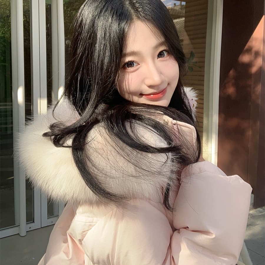 나 원하는 10 십억 면 의류 여성 겨울 2026 새로운 쇼트 스타일 작은 키 슈퍼 잘 생긴 올해 인기 여성의 아파트 꿀 폭발 이미지 2