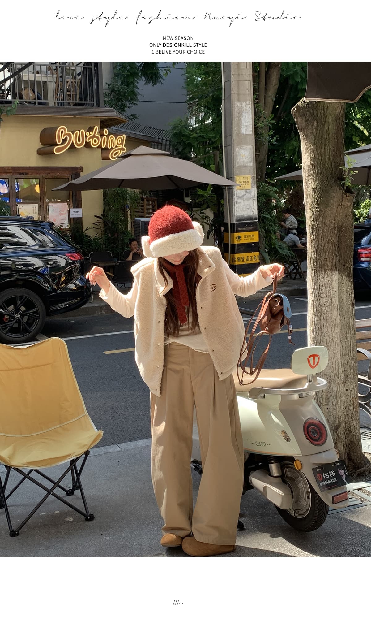 아메리칸 디자인 센스 양면 착용 체크무늬 플리스 면 옷 베스트 가을 겨울 루즈핏 캐주얼 보온 재킷 2026 상세 이미지 29