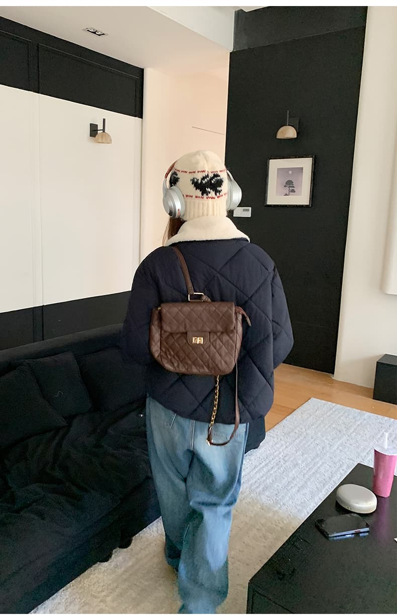한 부서 가을 겨울철 새로운 폴로 칼라 작은 키 아래 면화 의류 여성 다용도 루즈핏 작은 키 캐주얼 면 옷 재킷 상세 이미지 37