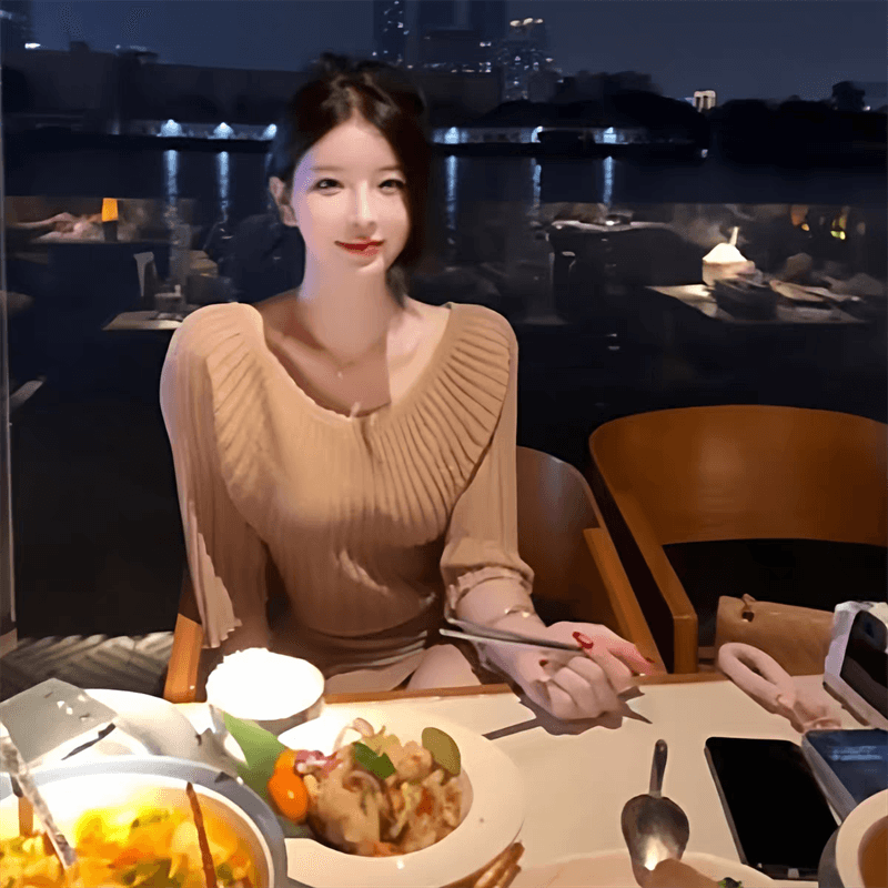 여름 새로운 오프숄더 드레스 비스듬한 어깨 섹시함 순수한 욕망 털 니트 원피스 여성 슬림해 보이는 타이트 스커트 미니 스커트 이미지 2