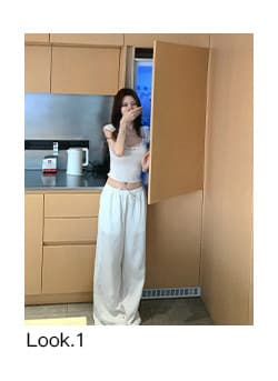 bigking 다이 킨 홈 얕은 욕망 마이크로 대 u 칼라 레이스 측면 반팔 티셔츠 여성 몸매 가꾸기 순수한 욕망 맨위 상세 이미지 4