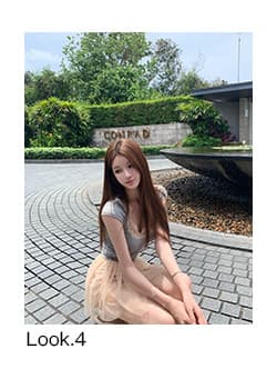 bigking 다이 킨 홈 얕은 욕망 마이크로 대 u 칼라 레이스 측면 반팔 티셔츠 여성 몸매 가꾸기 순수한 욕망 맨위 상세 이미지 7