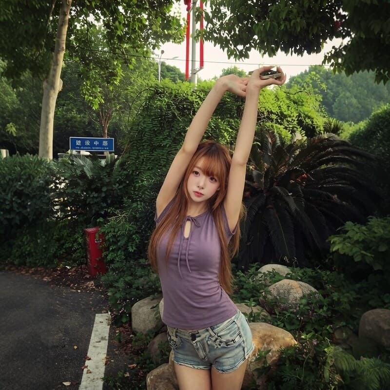 아메리칸 레트로 홀로우 아웃 레이스업 반팔 티셔츠 여성 2026 여름 캐주얼 쇼트 스타일 몸매 가꾸기 슬림해 보이는 허리 수축 핫걸 맨위 상세 이미지 10