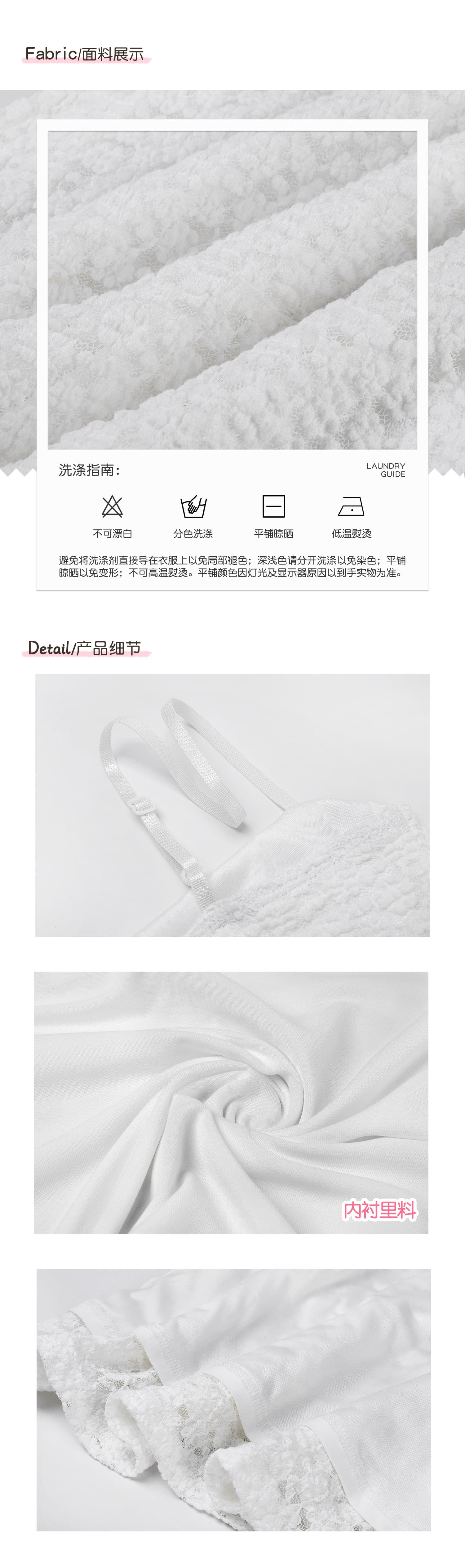 달콤한 도움말 빛 요리 한 바람 섹시함 로얄 자매 질감 센스 홀로우 아웃 자수 슬립 드레스 2026 순수한 욕망 바람 한 마디 드레스 상세 이미지 3