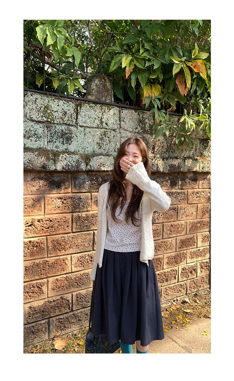 xxdeli 향기로운 향 ~ 중 배 한 부서 부드러운 바람 홀로우 아웃 니트 오픈 가디건 봄 가을 느긋한 바람 슬림해 보이는 재킷 상세 이미지 5