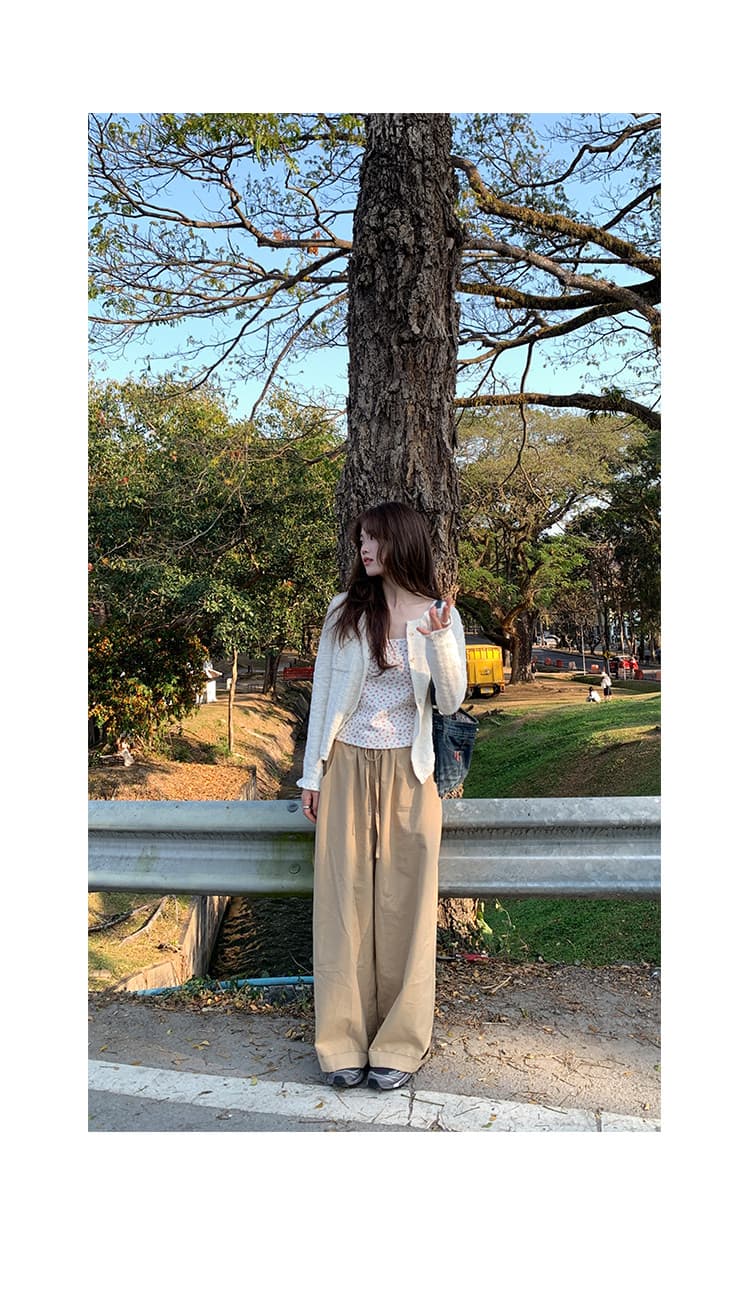 xxdeli 향기로운 향 ~ 중 배 한 부서 부드러운 바람 홀로우 아웃 니트 오픈 가디건 봄 가을 느긋한 바람 슬림해 보이는 재킷 상세 이미지 24