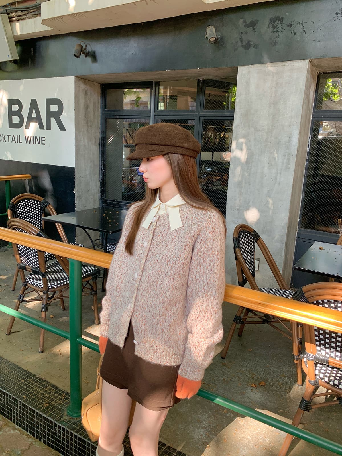 다우 시시 토끼 스택 착용 인사이드 가져 가라. 셔츠 긴팔 여성 높음 지혜 루즈핏 miu 부서 출퇴근 셔츠 슬림해 보이는 캐주얼 맨위 상세 이미지 6
