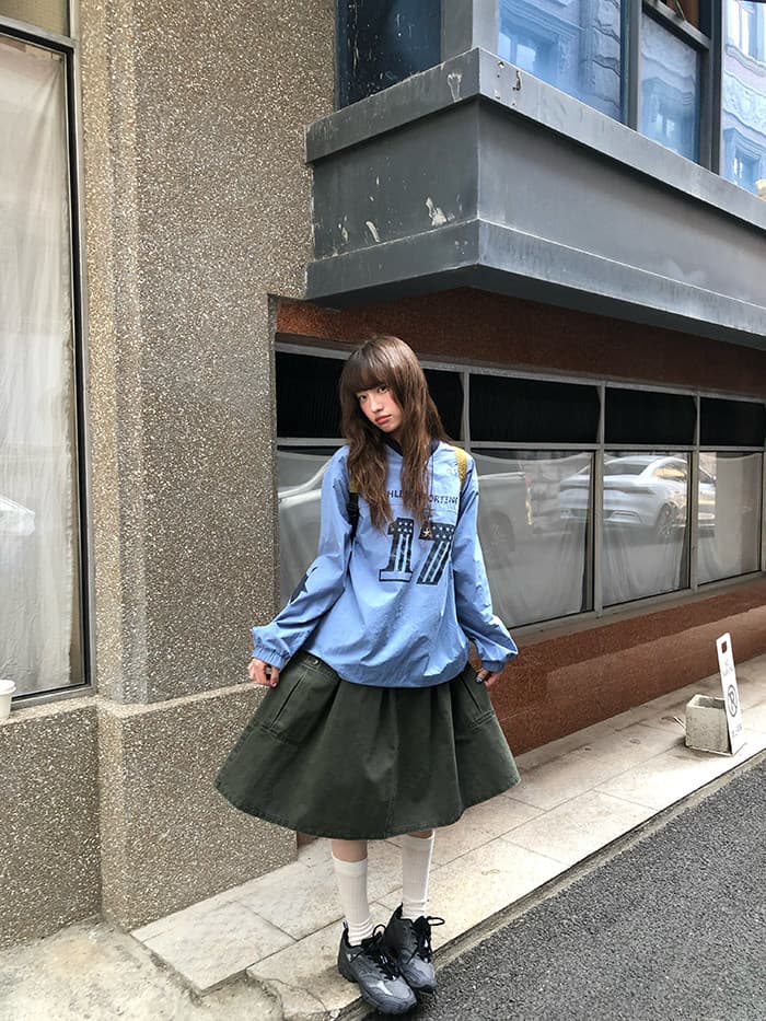 나일론 원단 얇은 스타일 자외선 차단 의류 후드티 아메리칸 V넥 후드티 알파벳 프린트 레트로 루즈핏 맨위 여름 여성 상세 이미지 11