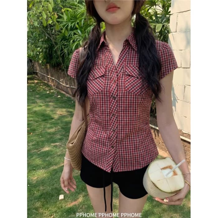 아메리칸 핫걸 세트 여성 여름 스트랩 반팔 오픈 가디건 행침 목 슬립 순수한 욕망 바람 맨위 이미지 2