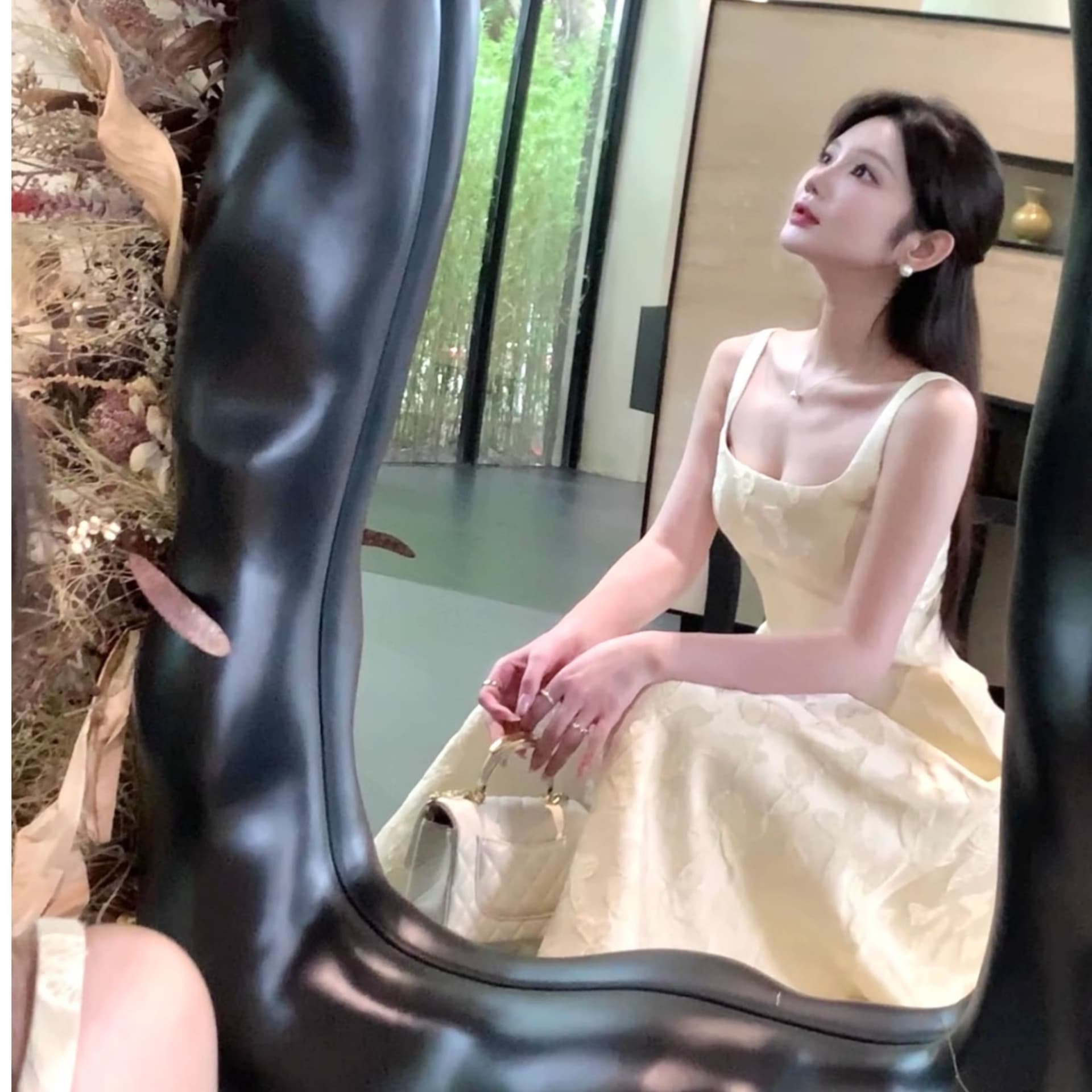 2026 새로운 여름 여성 프랑스식 자수 결혼 예복 레트로 품격 작은 대중 몸매 가꾸기 얇은 생일 점프 슈트 치마 이미지 4