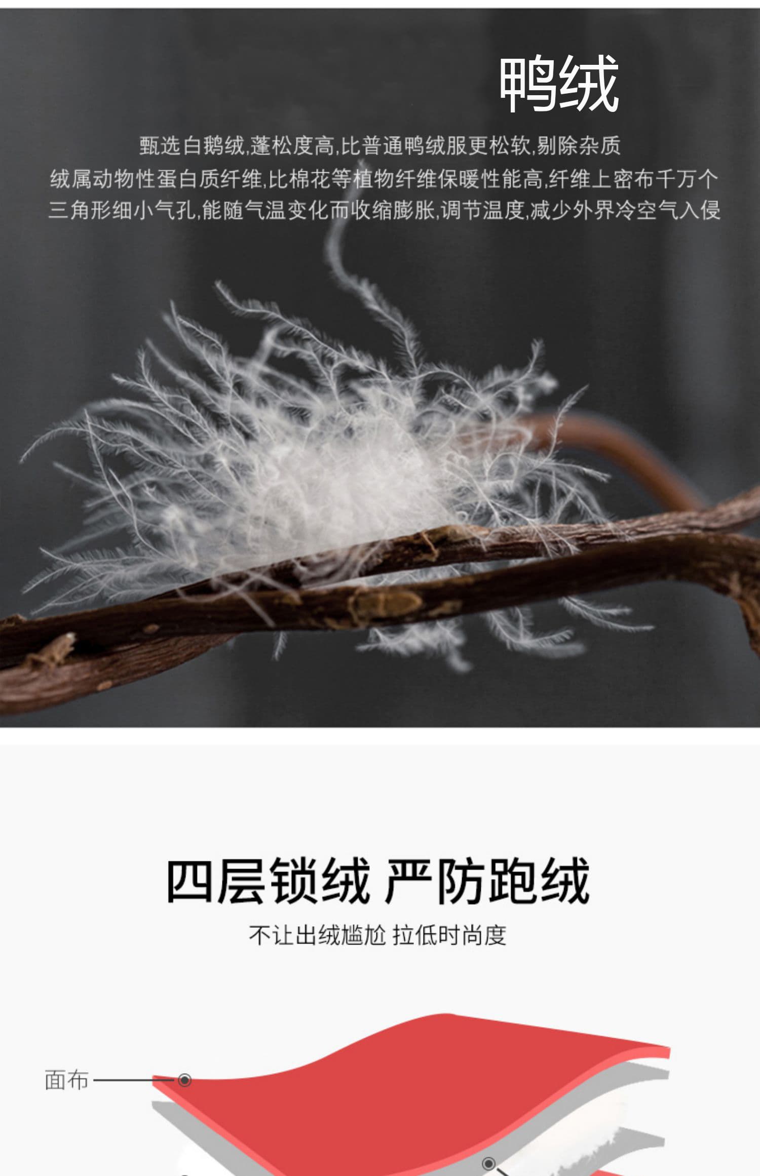 화이트 덕 다운 고급 익스트림 감기 블랙 골드 롱 코트 두꺼운 다운 재킷 여성 새로운 무릎 아래 루즈핏 커플 두꺼운 재킷 상세 이미지 6