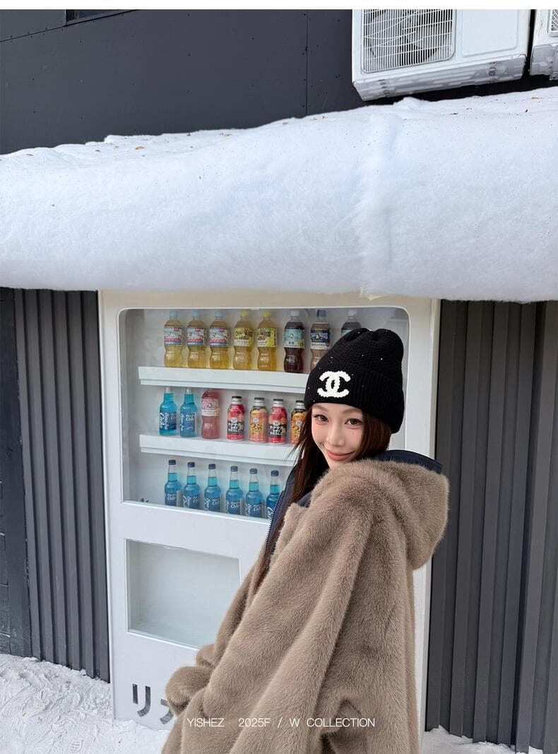 눈 국가 따뜻한 겨울 양면 착용 무거운 두꺼운 좌 산 조각 워싱 면 의류 재킷 재킷 수달 털 다용도 여성 상세 이미지 34