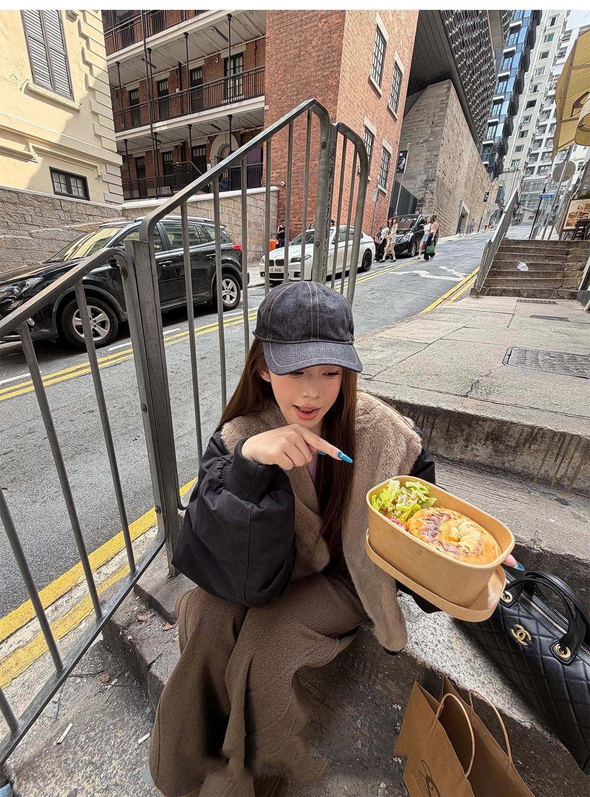 눈 국가 따뜻한 겨울 양면 착용 무거운 두꺼운 좌 산 조각 워싱 면 의류 재킷 재킷 수달 털 다용도 여성 상세 이미지 43