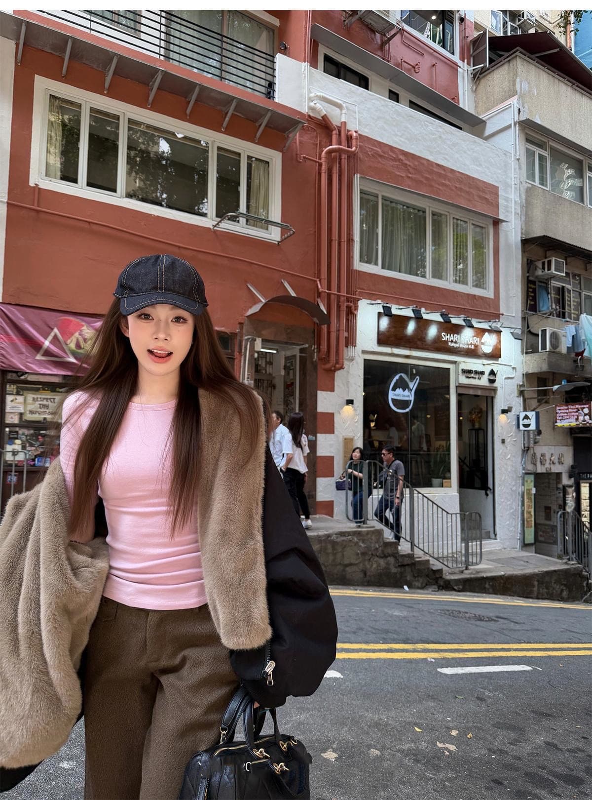 눈 국가 따뜻한 겨울 양면 착용 무거운 두꺼운 좌 산 조각 워싱 면 의류 재킷 재킷 수달 털 다용도 여성 상세 이미지 48