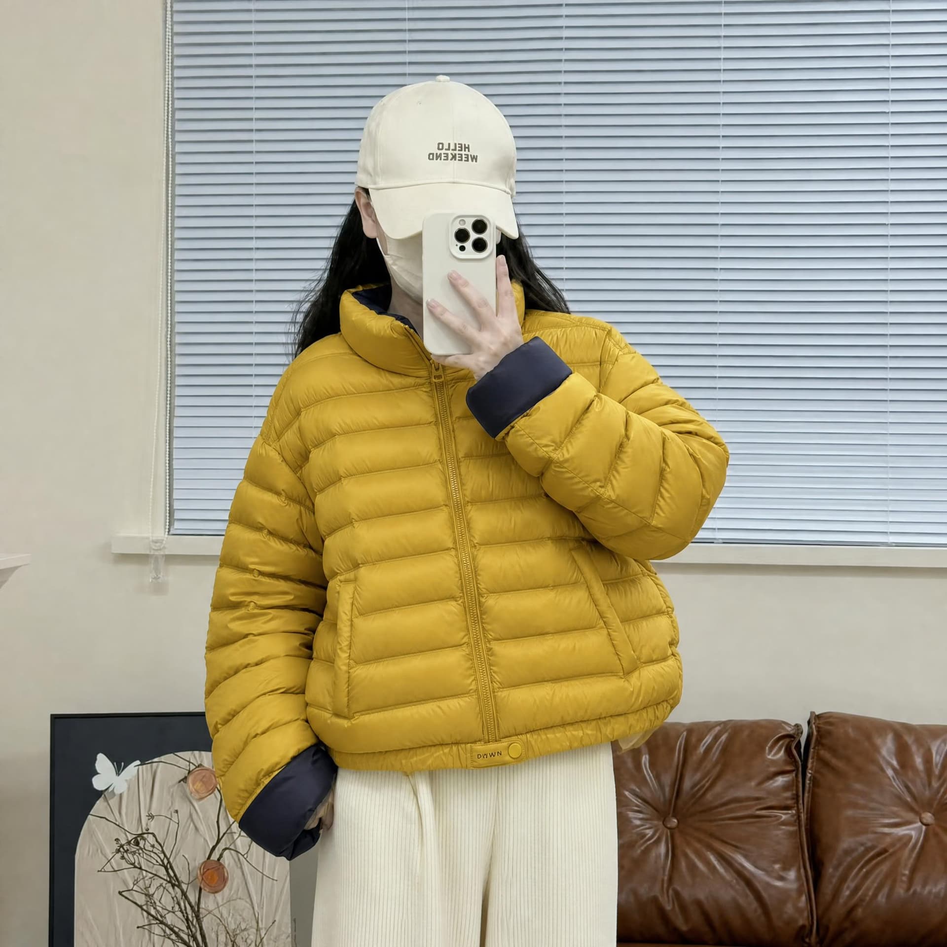 90 새로운 국가 표준 화이트 덕 다운 작은 키 갈비 살 쇼트 스타일 다운 재킷 여성 새로운 스탠드 칼라 버블 푸 패션 재킷 상세 이미지 9
