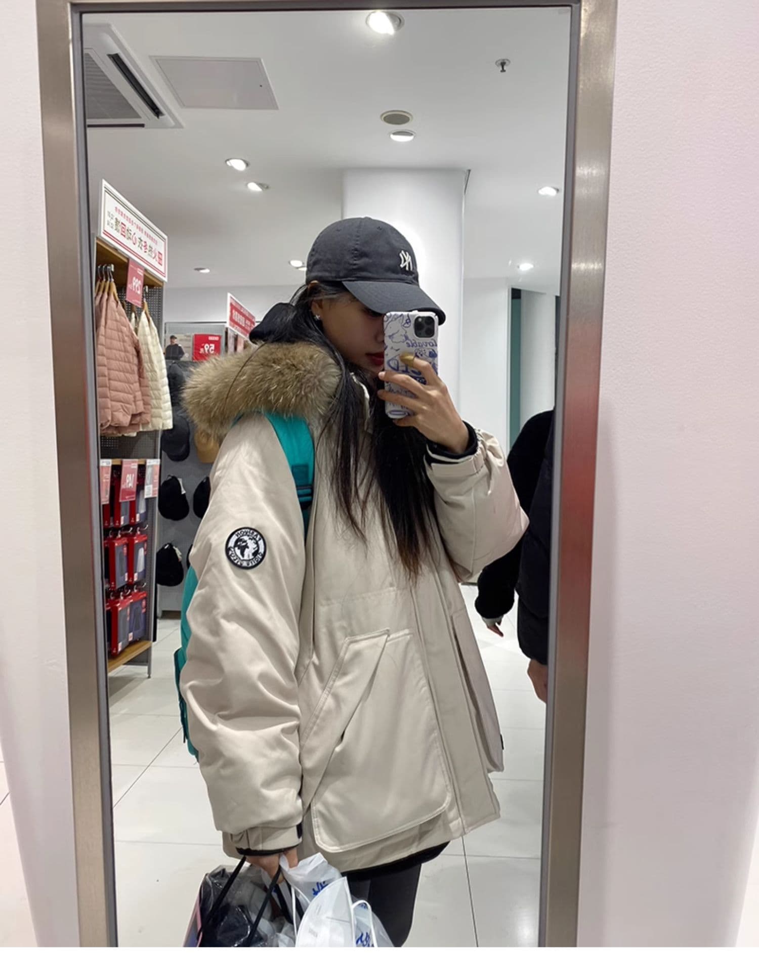 Parker 서비스 워크웨어 아래 면화 의류 여성 2026 새로운 고급 디자인 센스 작은 대중 oversize 재킷 상세 이미지 23