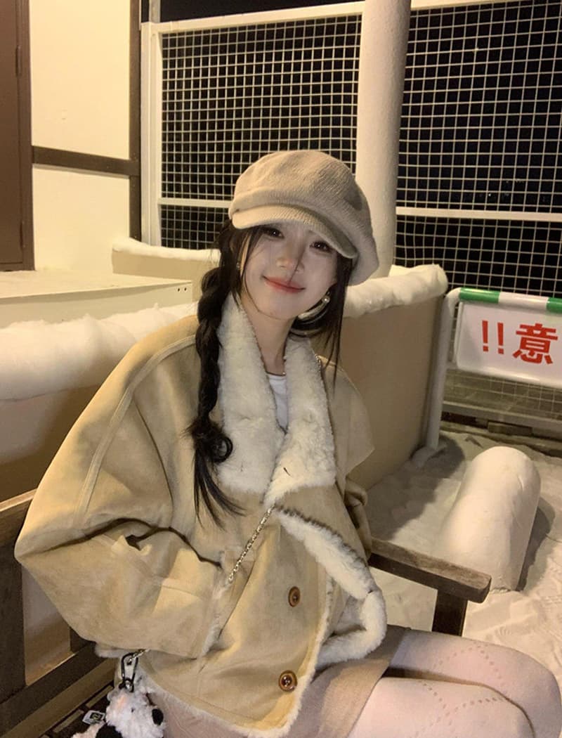 한 부서 흐름 지불 연령 감소 품격 다용도 재킷 고급 센스 보온 섹션 두꺼운 오픈 가디건 섹션 슈퍼 잘 생긴 여성 셔츠