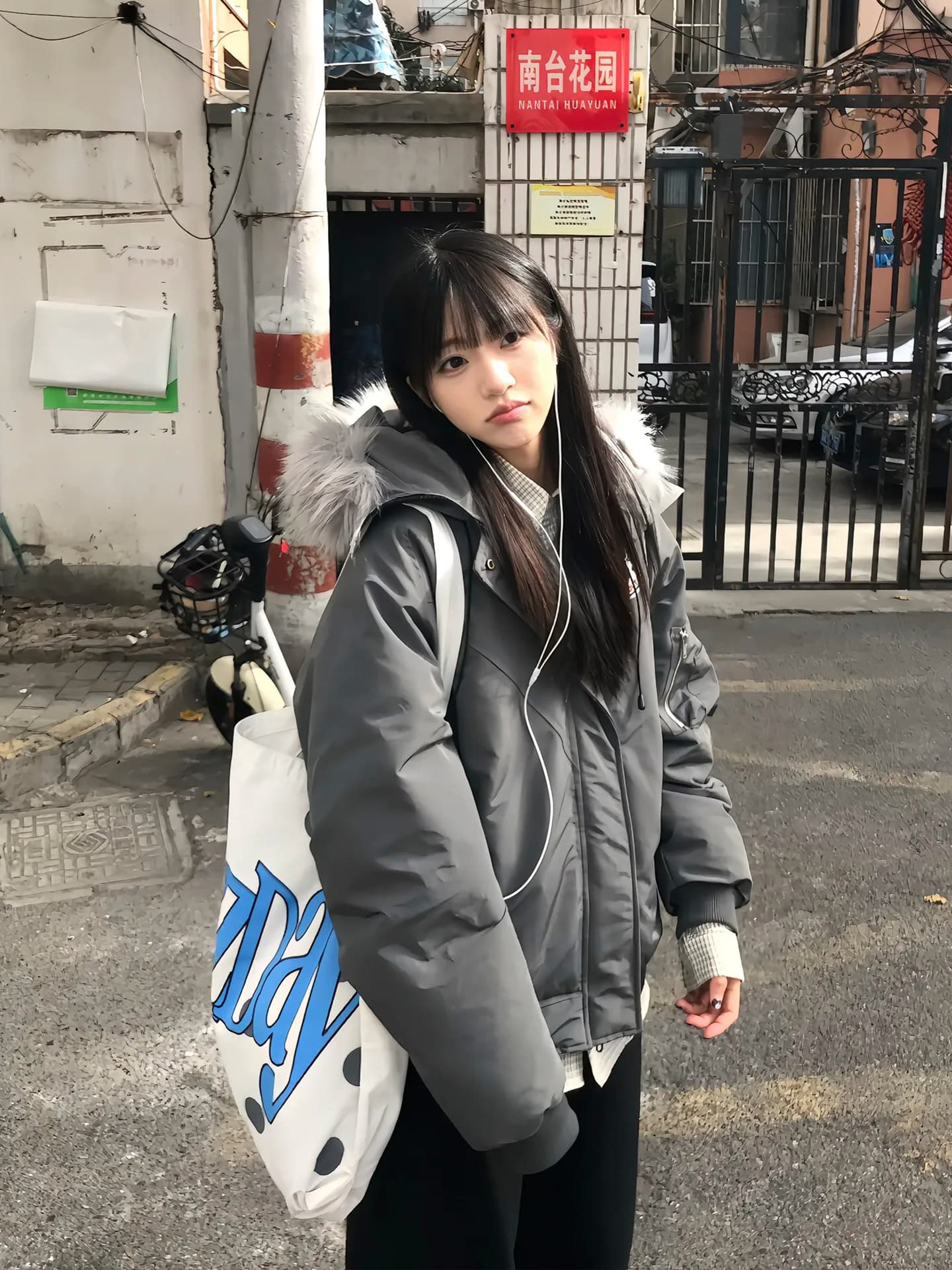 Parker 서비스 면 의류 여자 2026 새로운 한 부서 루즈핏 워크웨어 면 옷 작은 키 겨울 목화 진딧물 두꺼운 재킷 상세 이미지 2