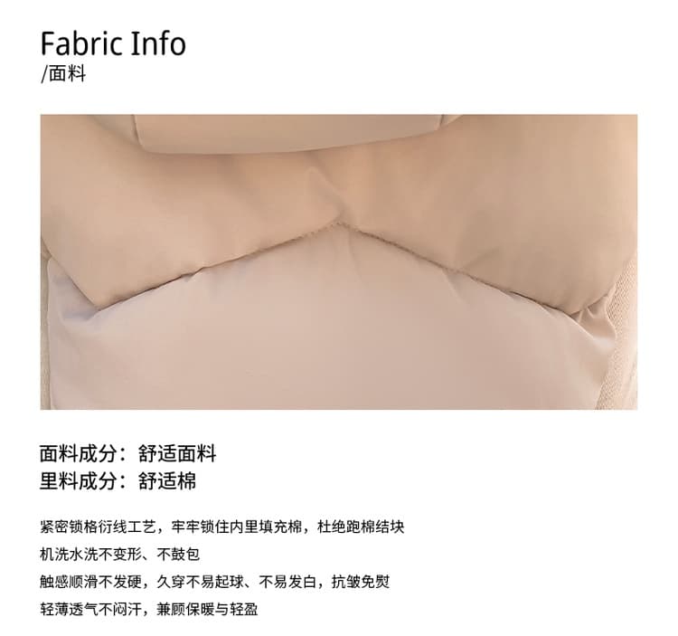 아메리칸 모피 칼라 후드 아래 면화 의류 여성 겨울 새로운 두꺼운 한국 스타일 허리 수축 쇼트 스타일 작은 코튼 외투 상세 이미지 8