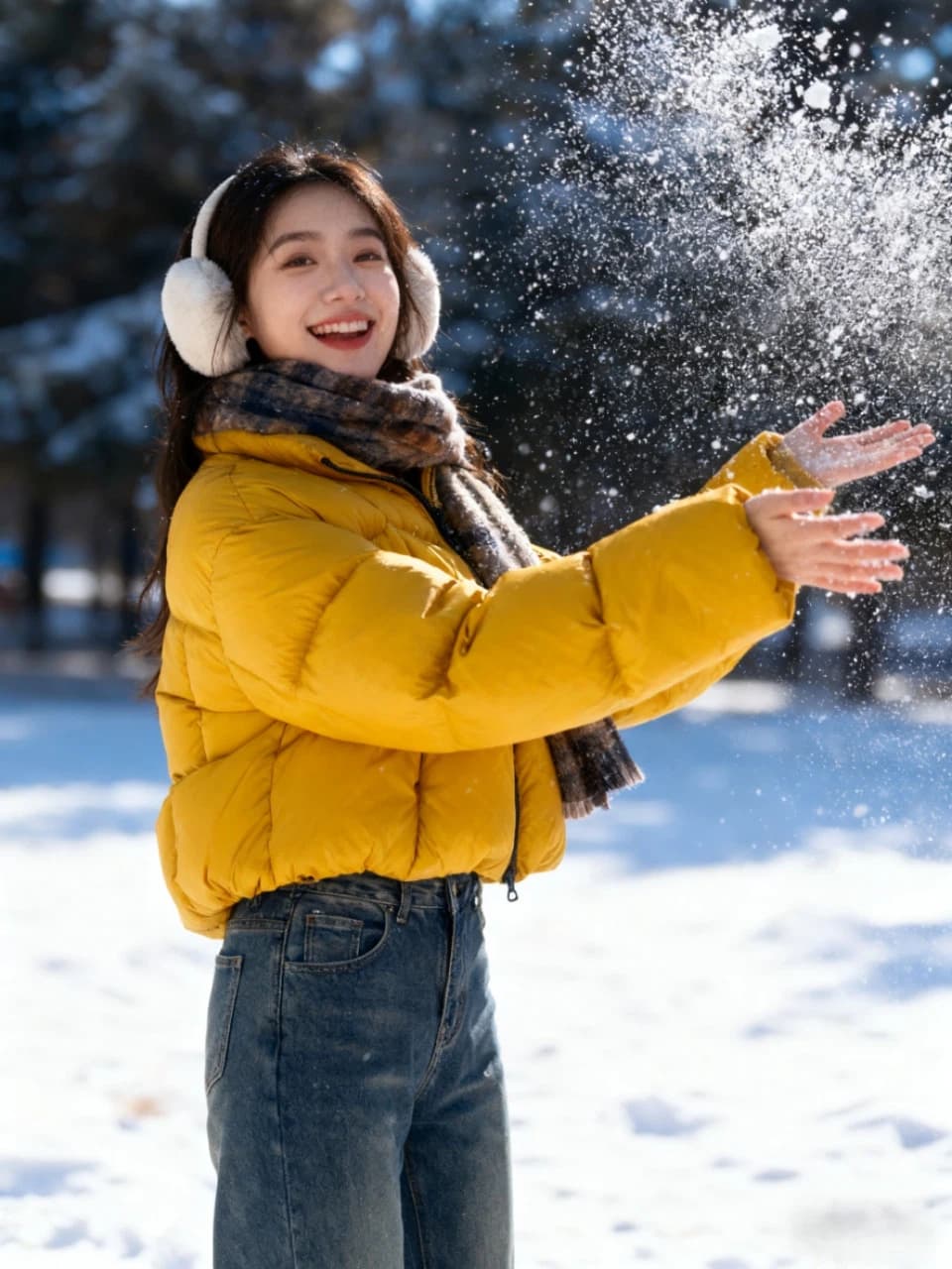 90 새로운 국가 표준 화이트 덕 다운 분말 씽 하는 소리 2026 겨울 새로운 버블 푸 쇼트 스타일 스탠드 칼라 다운 재킷 여성 패딩 재킷 상세 이미지 18
