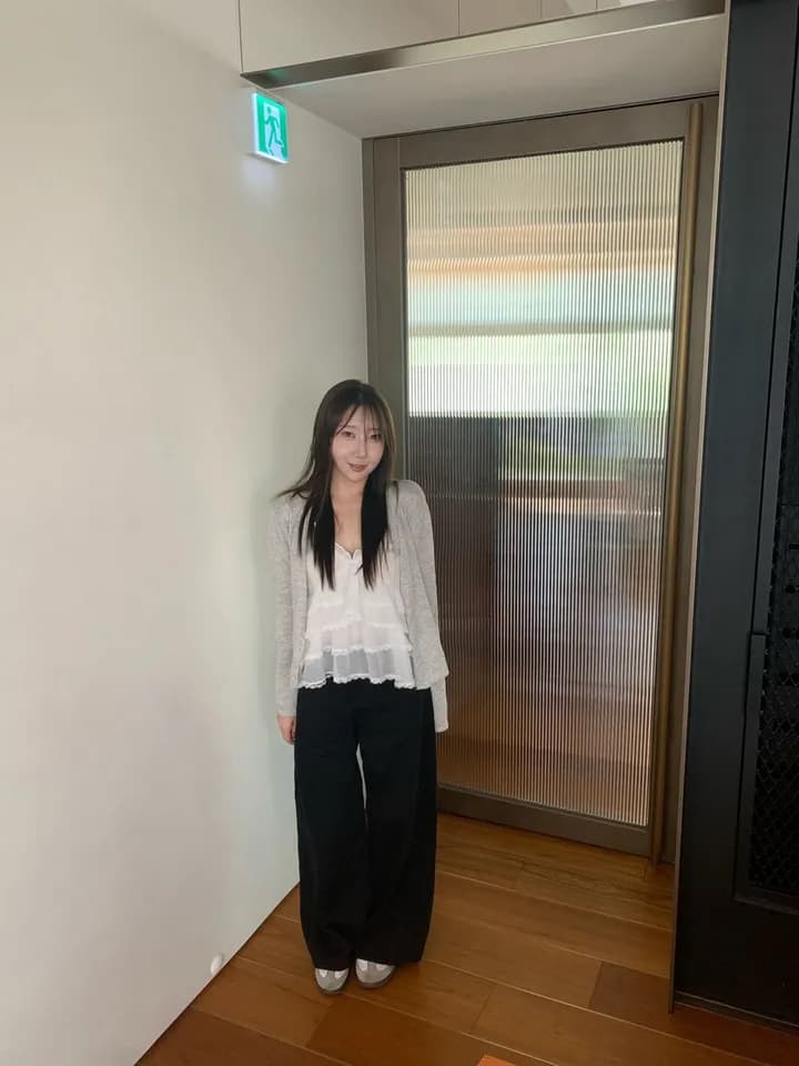 있음 창고 프랑스식 레이스 케이크 레이스 연꽃 잎 순수한 욕망 품격 작은 슬링 조끼 맨위 스카프 상세 이미지 8