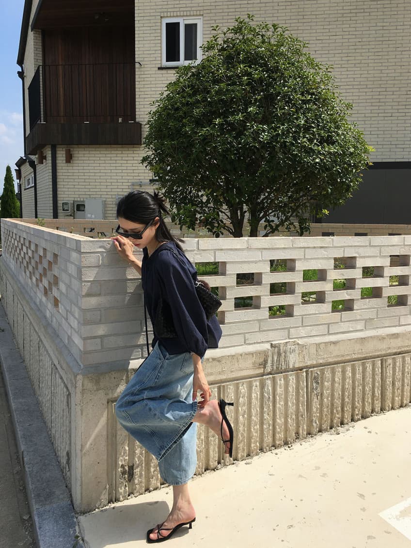 한국 chic 이른 가을 새로운 느긋한 루즈핏 디자인 센스 긴팔 셔츠 여성 셔츠 상세 이미지 18