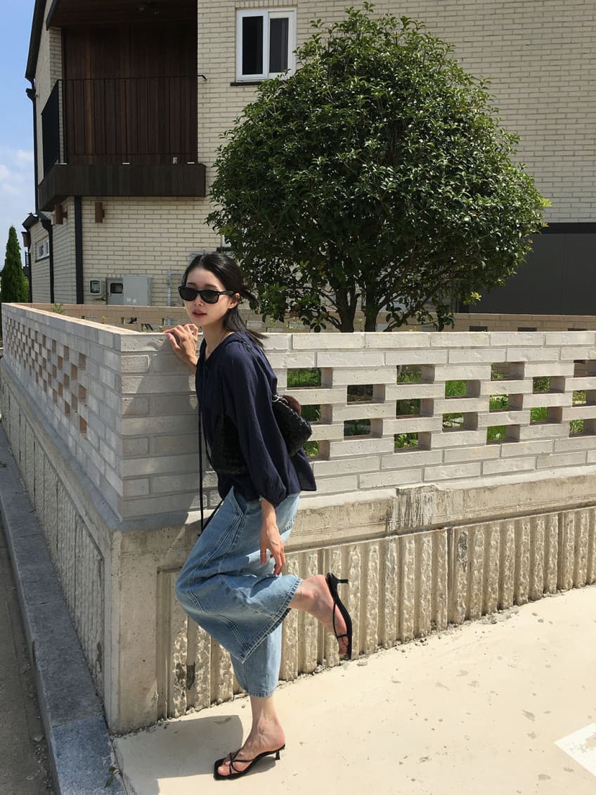 한국 chic 이른 가을 새로운 느긋한 루즈핏 디자인 센스 긴팔 셔츠 여성 셔츠 상세 이미지 19